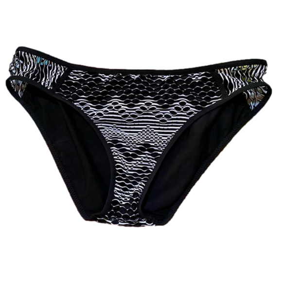 🏝️Becca by Rebecca Virtue Crochet Tab Side Hipster Bikini Bottom🏝️ NWOT - Picture 2 of 10